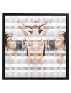 TooLess 5680, 3D Nude. Limited edition color photograph. Framed Lightbox