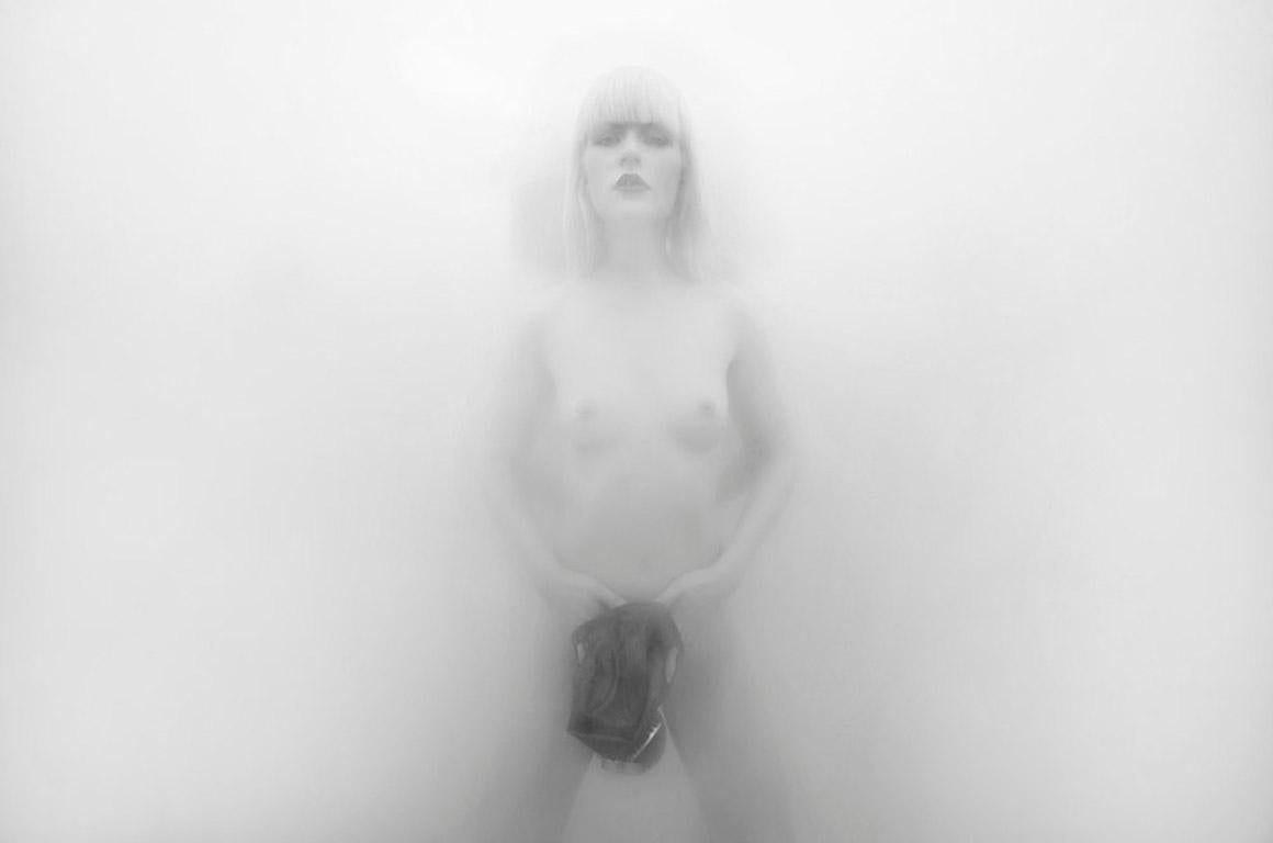 Koray Erkaya Nude Photograph - Invacuo Project #28. B&W Portrait inspired by the Gezi Park resistance movement