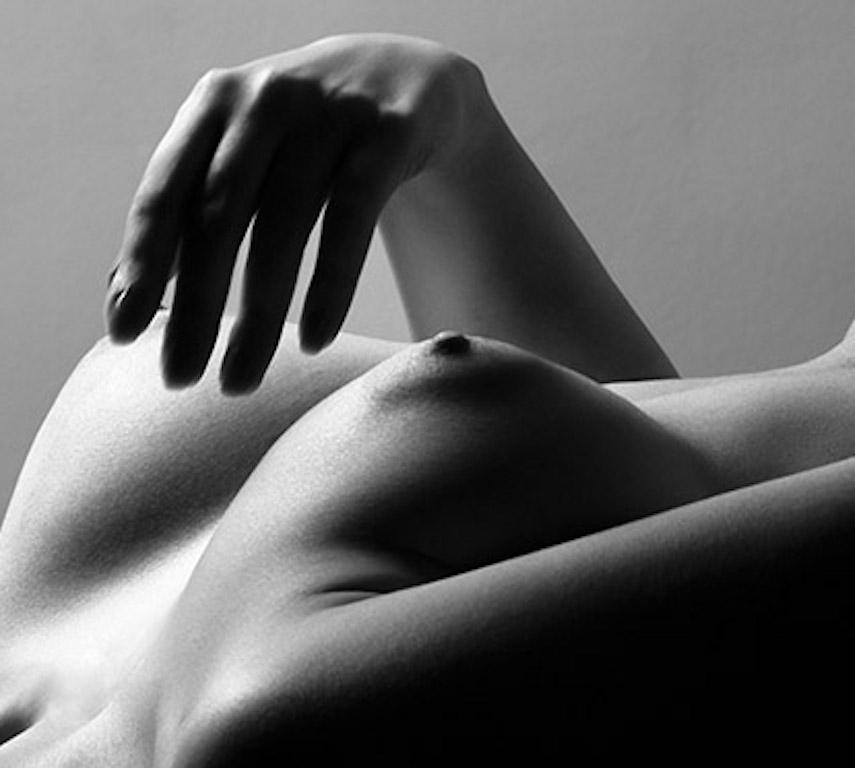 Don't Tell Mamma #5. Black and white nude photograph - Contemporary Photograph by Koray Erkaya