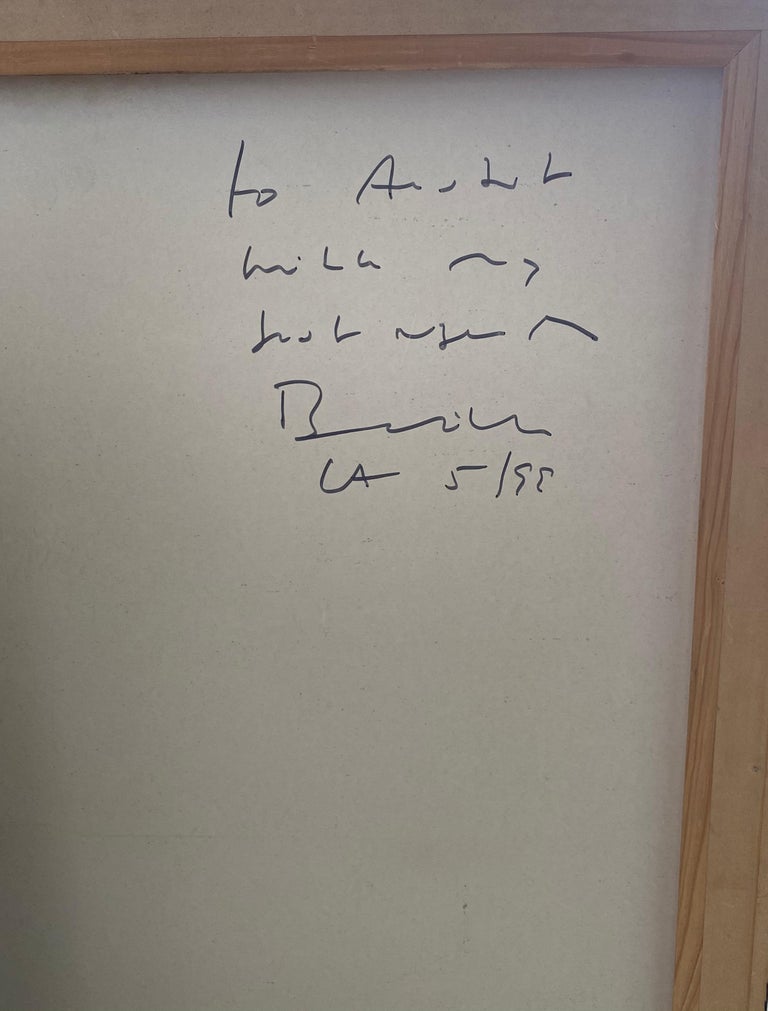 Elmer Batters Head to toe, Black and white Original Print (Framed