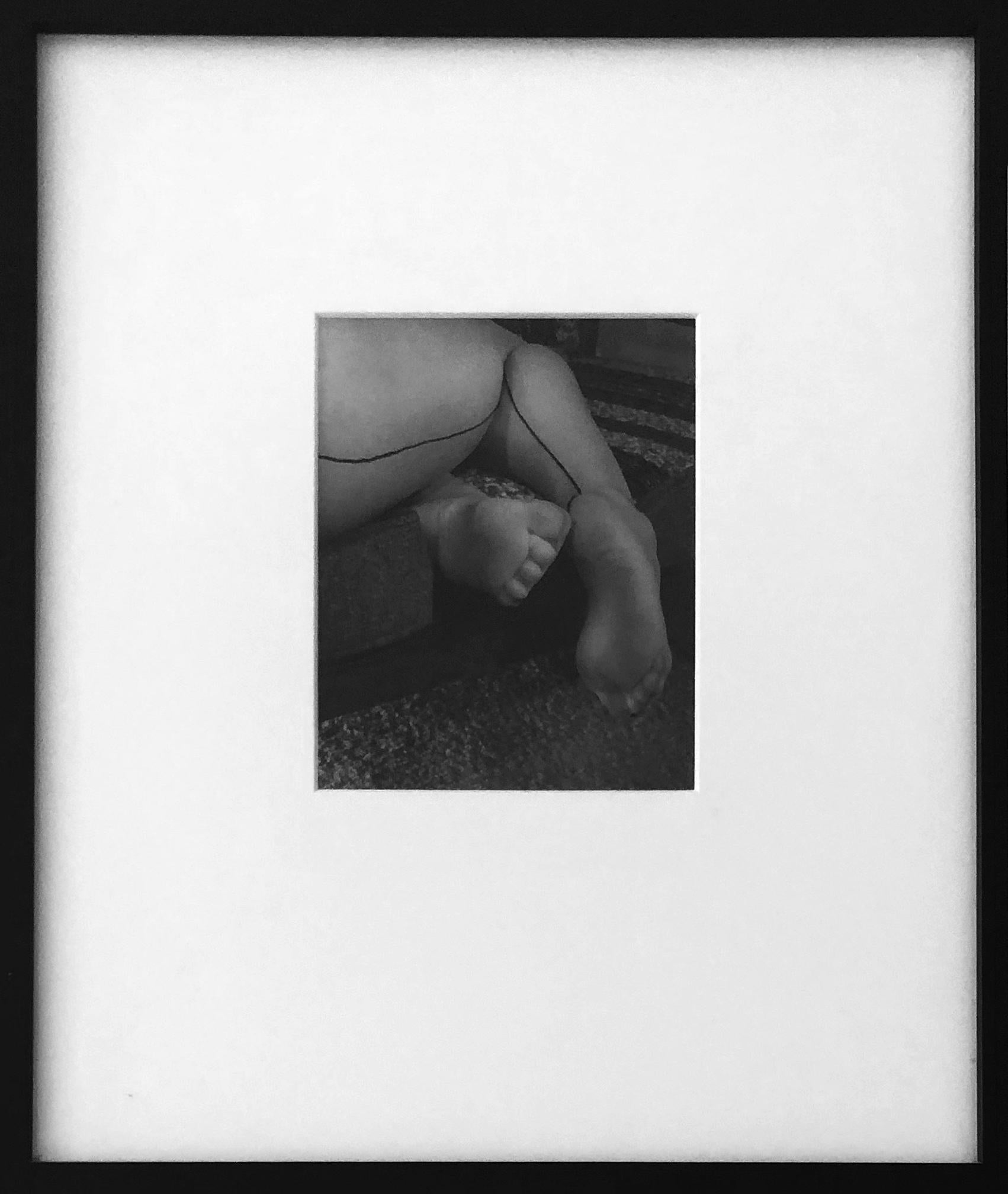 Head to toe, Black and white Original Print (Framed) - Photograph by Elmer Batters 