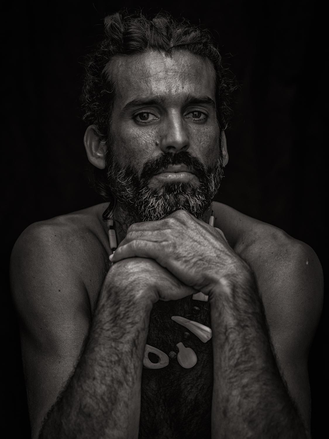 Mikael Kenta Black and White Photograph - Gonzalo From Ibiza Series, Medium Size