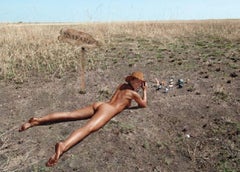 Planet Plastic I. Female nude in a landscape. Limited edition Color photograph