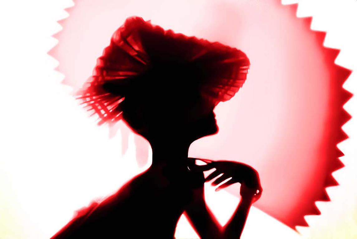Retroiluminación, Díptico Azul Rojo. - Photograph Contemporáneo de Dora Franco