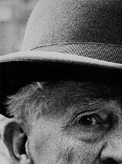 Rue Mouffetard, Paris. Black and White Photograph. Portrait.