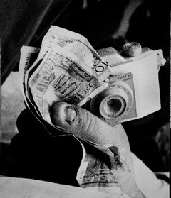 Vintage Rue Mouffetard, Paris. Still Life. Black and White Photograph