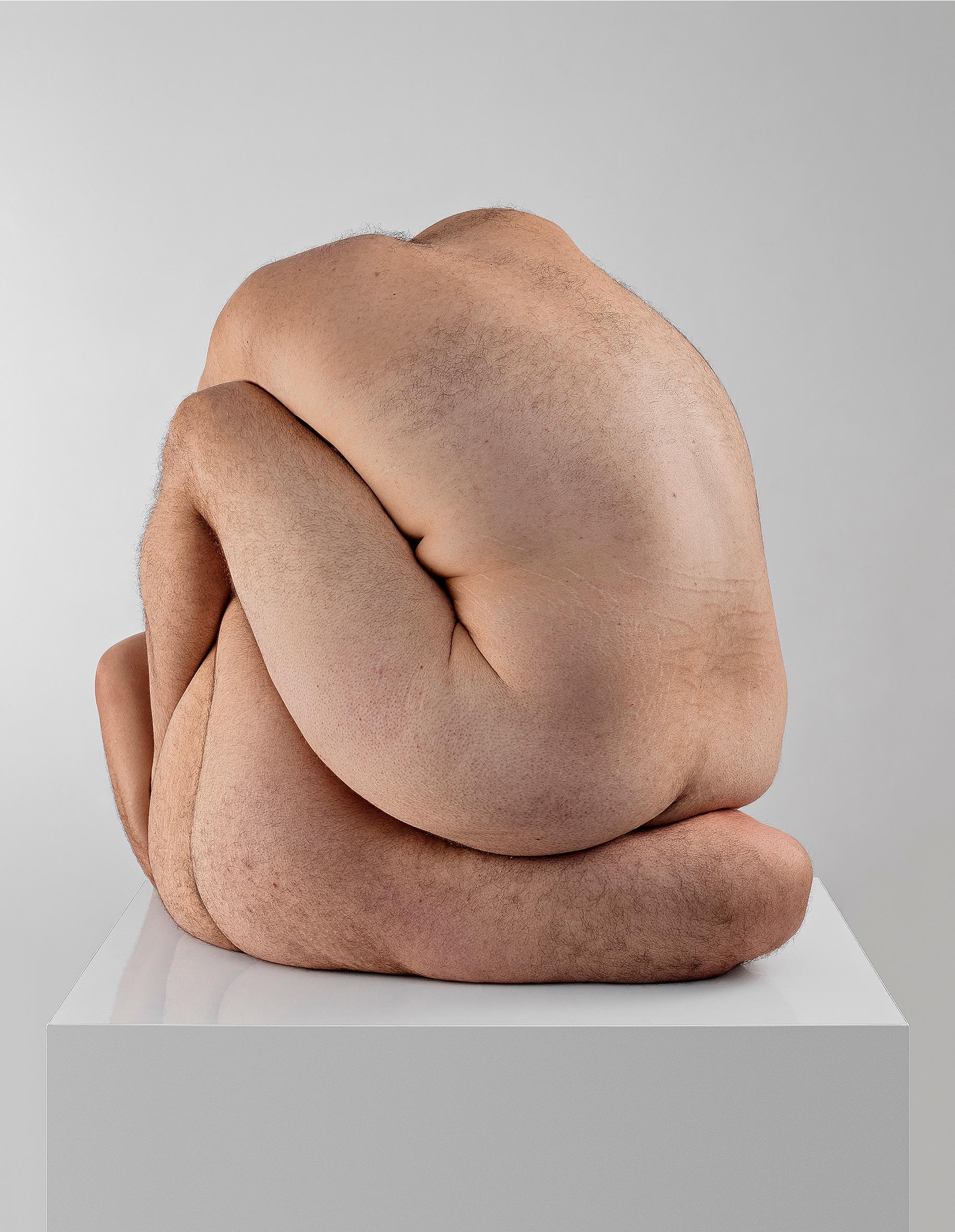 Amorphism 3. Abstract nude color photograph