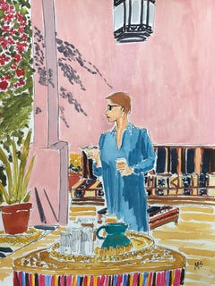 Yves Saint Laurent in Marrakech 