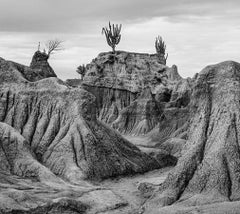 Tatacoa II, Landschaftsfotografie mit Silber-Gelatine-Druck