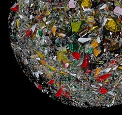 The Disgust Planet. The Broken Planet Series. Abstract Digital Collage Photo
