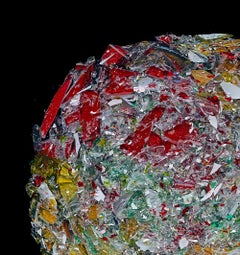 The Broken Mind Planet. Abstract Digital Color Collage Photograph