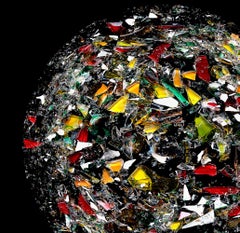 The Joy Planet. The Broken Planet series. Abstract Digital Collage Color Photo