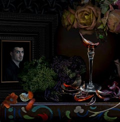 In Memory of Zoltan. Still Life Series. Digital Collage Color Photograph