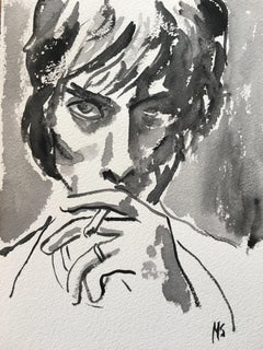 Portrait of the English singer and songwriter. Richard Ashcroft, 2021