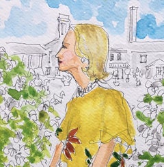 C.Z Guest in Oscar de la Renta, One of a Kind