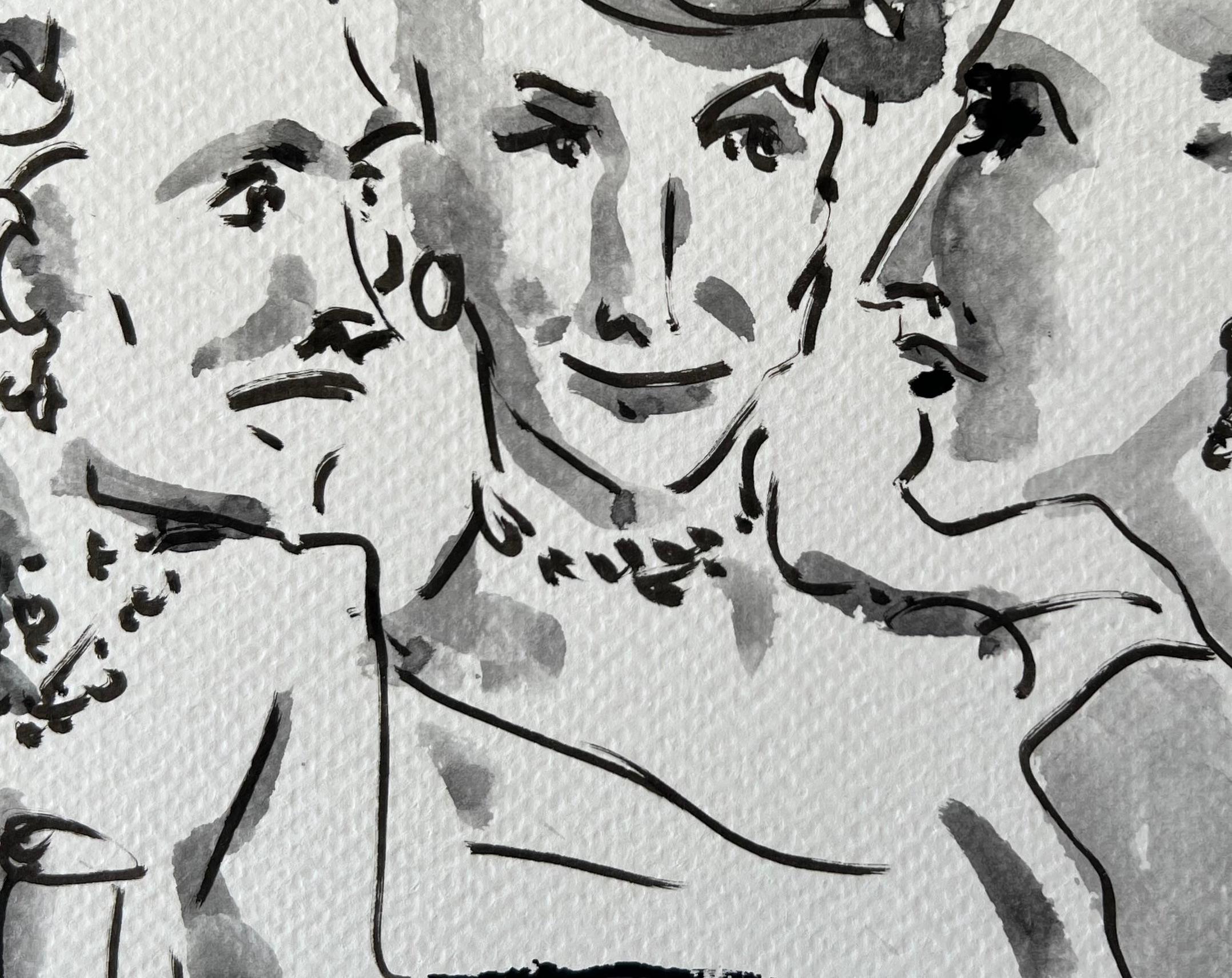 Nan Kempner, Fran Stark and Jacqueline de Ribes photographed by Roxane Lowit (20 - Art by Manuel Santelices