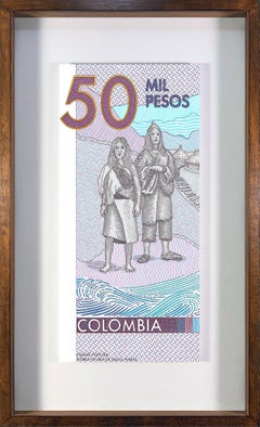  50000 Reverso Izquierdo. Einzigartige abstrakte Zeichnung