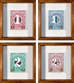 Set of 4 Centavo (Framed) The Prints Series