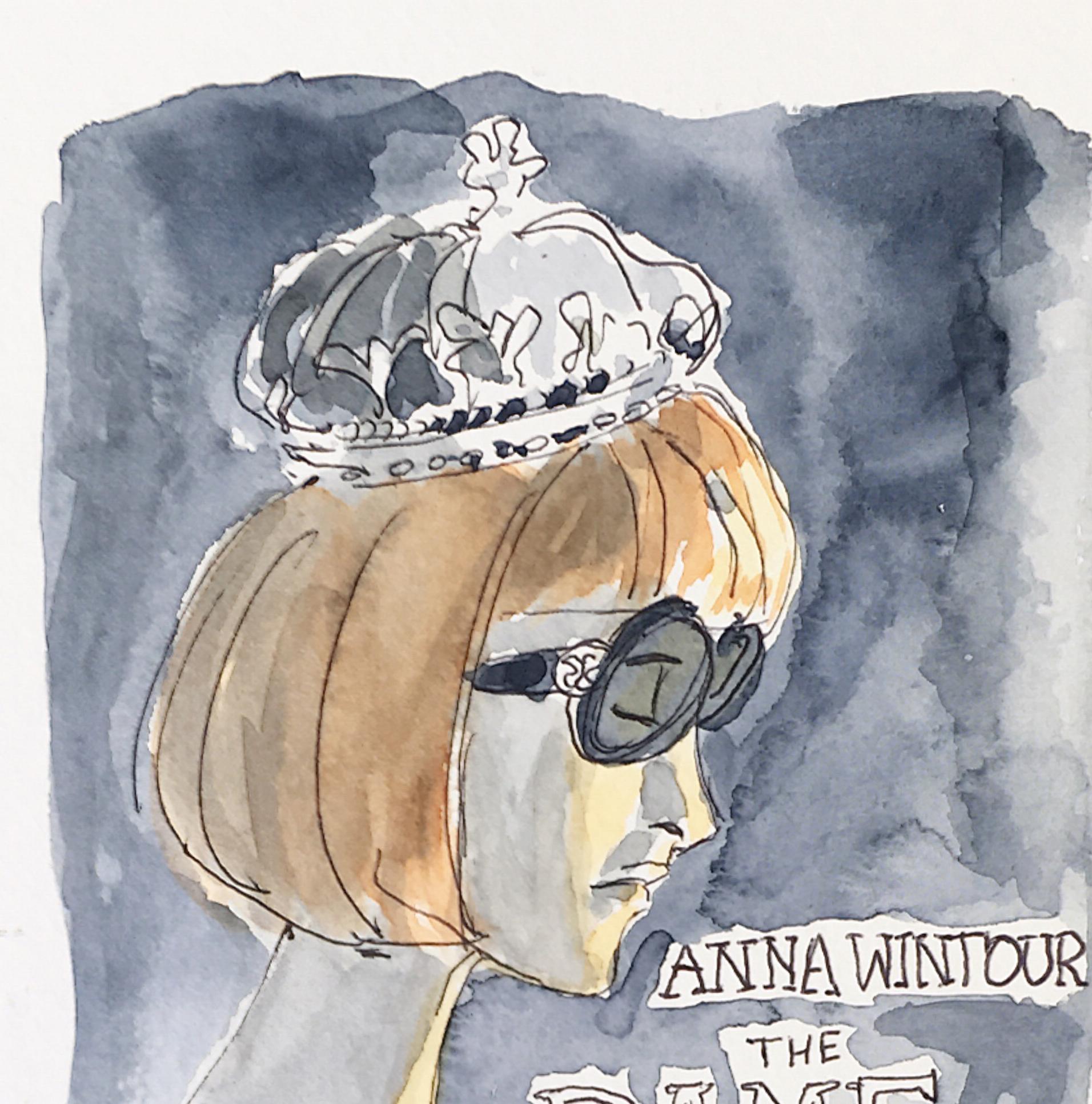 anna wintour 1960s