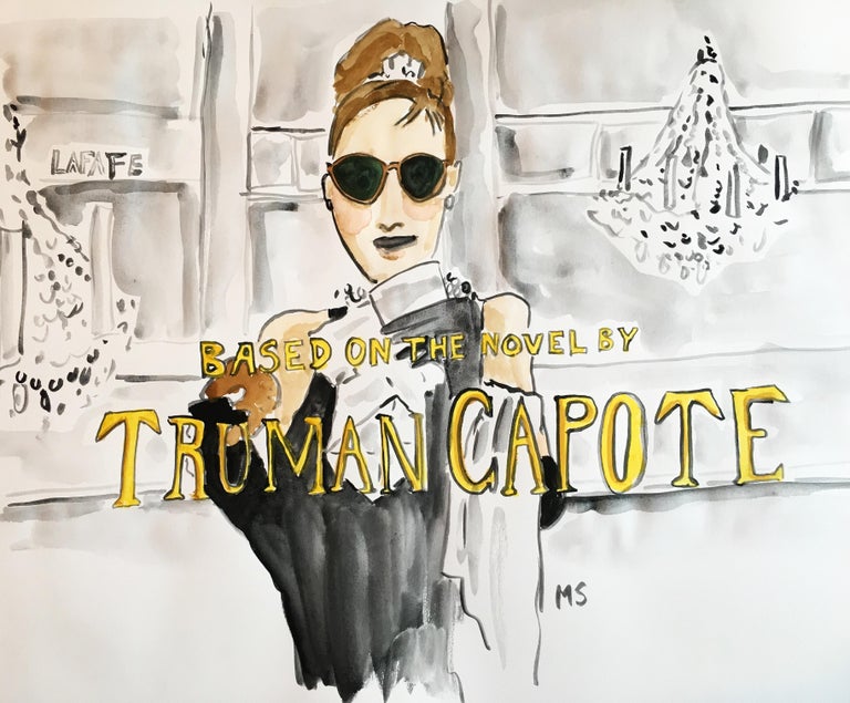 Manuel Santelices Audrey Hepburn Colazione da Attrice