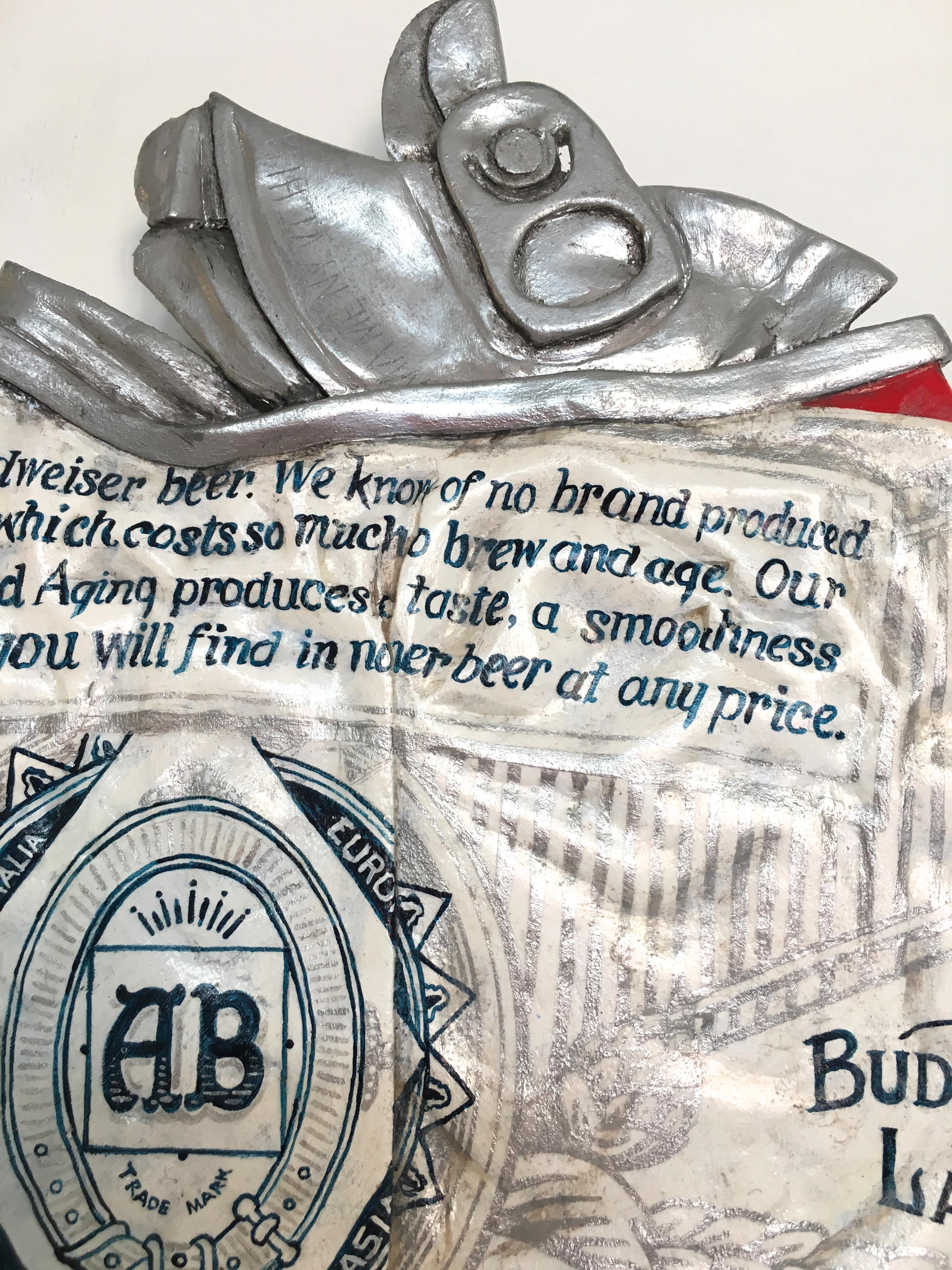 Budweiser - Brown Still-Life Sculpture by Thomas Pfannerstill