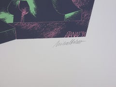 M. et Mme A Speaking - Lithographie signée à la main - 50 ex