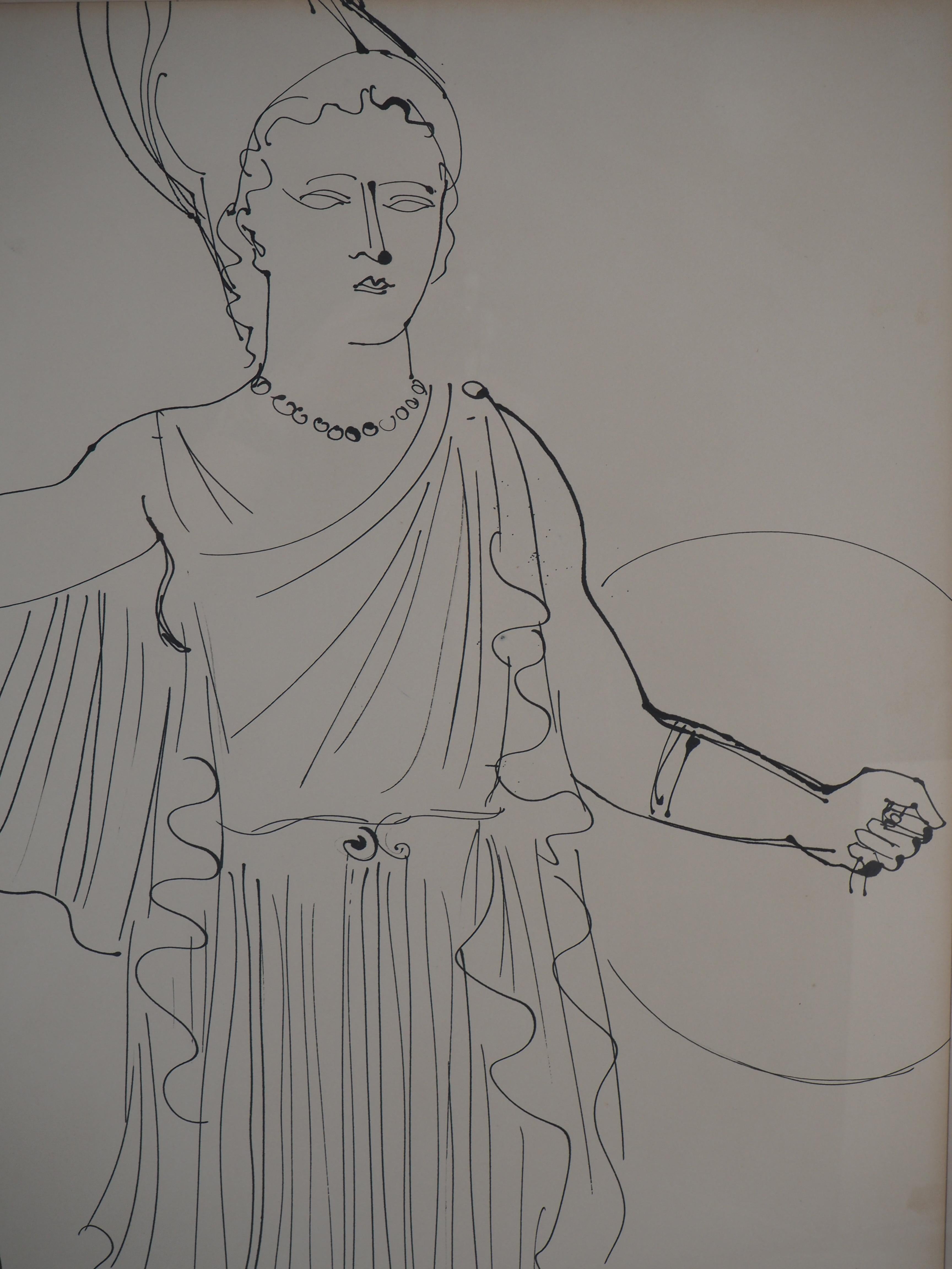 athena drawing