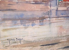 Omnibus in Paris - Handsigned Original Watercolor Painting