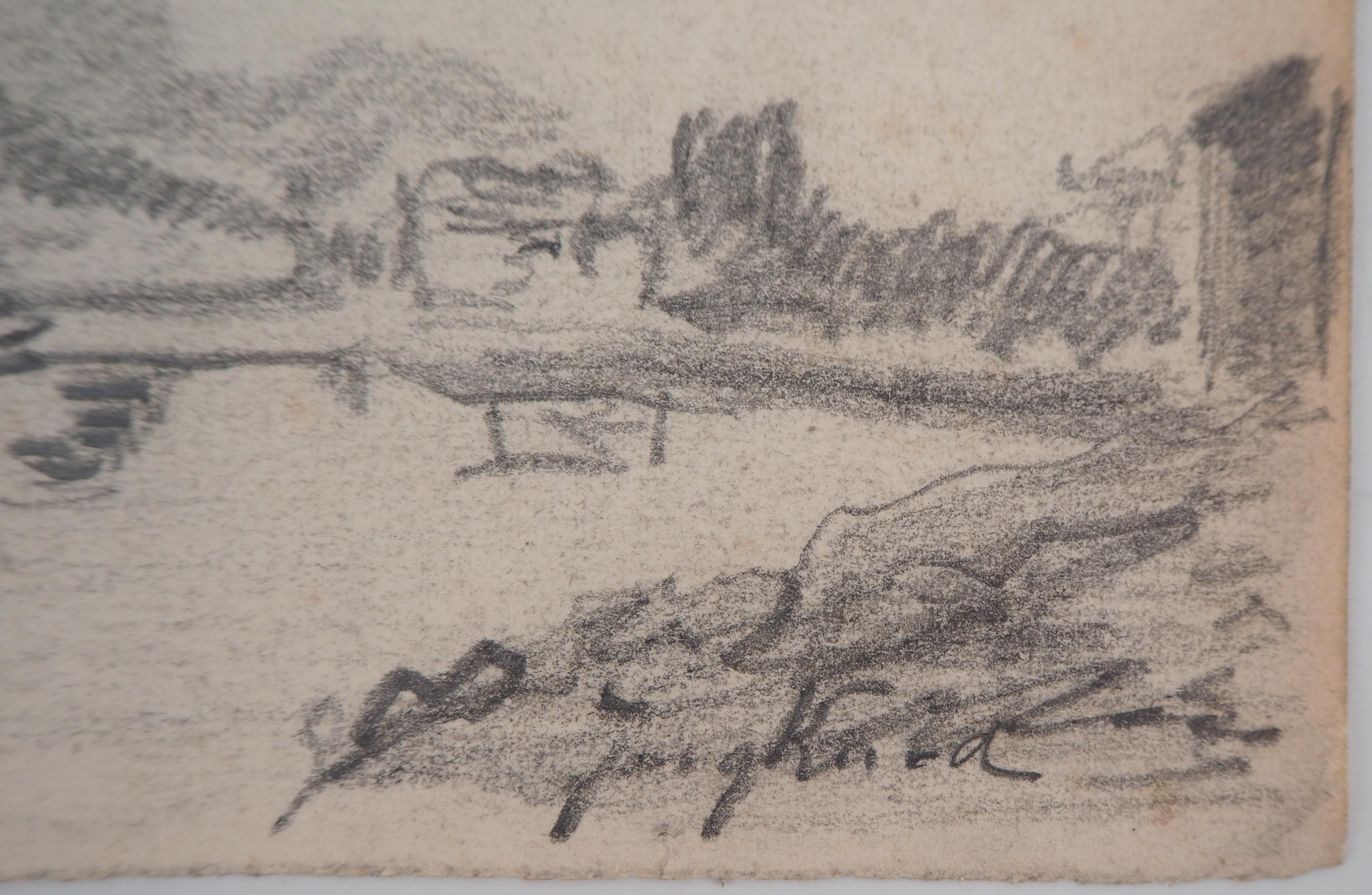 holland windmill drawing