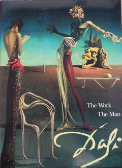 DALI, L'opera e l'uomo - di Robert Descharnes # Libro d'arte con copertina rigida
