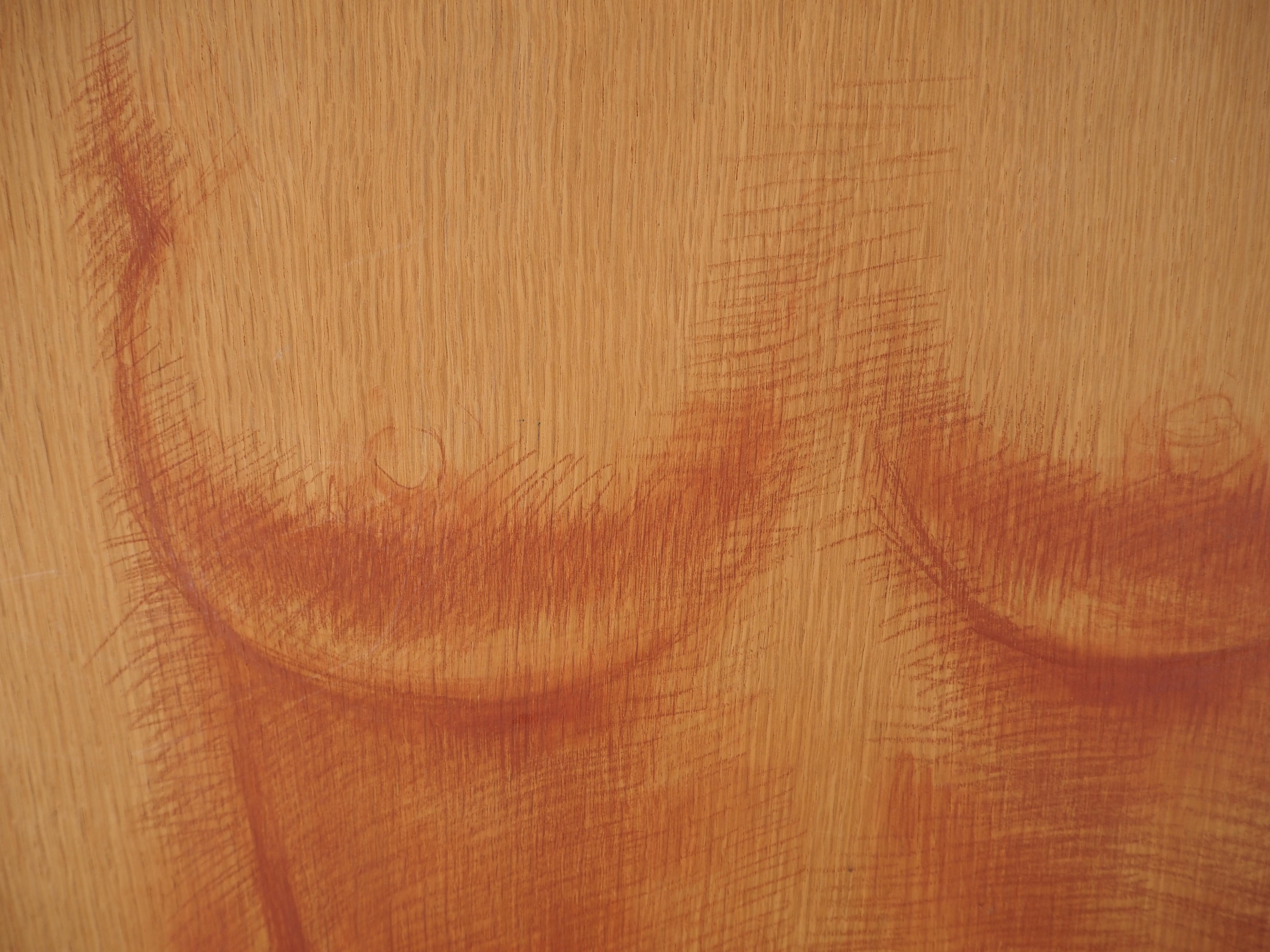Guillaumette, Nu debout - TALL Original HANDIGNED painting on panel en vente 7