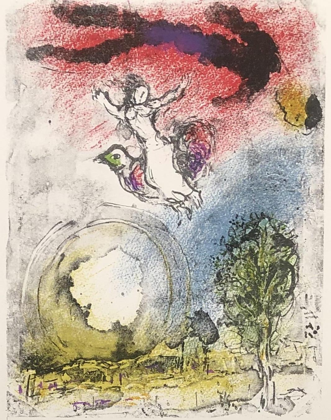 The Poesy - Original Lithograph - 150 copies - Print by Marc Chagall