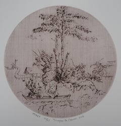 The Triumph of Love - Etching, Ltd 65 copies