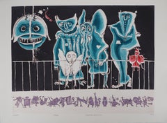 Comedia dell'Arte - Grabado, Ltd 60 ejemplares