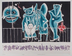 Comedia dell'Arte - Etching, Ltd 60 copies