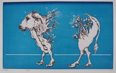 La vache végétale - eau-forte, Ltd 75 exemplaires