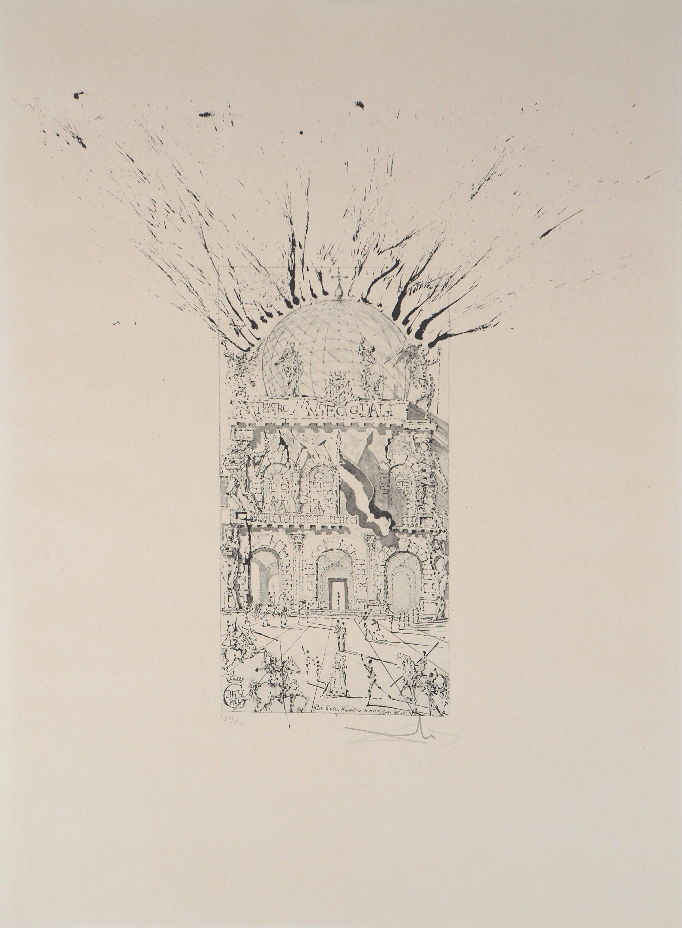 Museum of Figueras - Handsigned Lithograph 