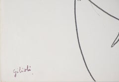 Male Face - Handsigned drawing