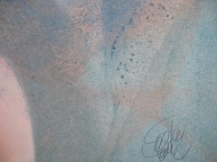 Three Ways to a Sensual Resting – Original-Aquarell, handsigniert