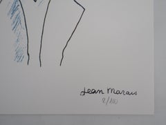 Jean Cocteau and Me - Lithograph, Numbered /100