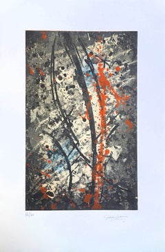 Abstract Composition For Vence - Original etching, Handsigned - Numbered /60