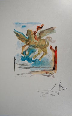 Pegasus (Generous Steed) – Original Holzschnitt:: handsigniert (Gehaltsnummer 79-2 J)