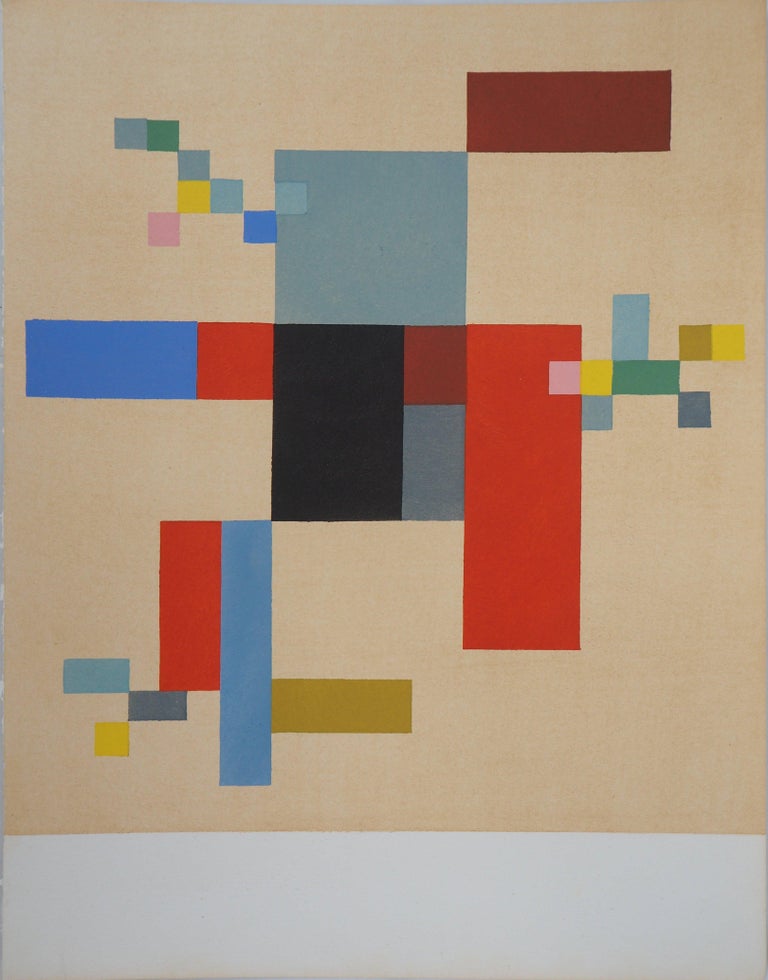 Sophie Taeuber-Arp - Composition - Lithograph, 1956 at 1stDibs