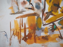 Corrida : Picador, Toreador et Bull - gouache et aquarelle originales signées à la main