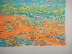 Normandy : A Nice Summer Day - Lithographie originale