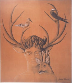 Nature Spirit - Original lithograph, Limited to 50 copies