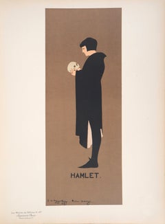 Shakespeare : Monologue of Hamlet - Lithograph (Les Maîtres de l'Affiche), 1897