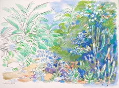 Impressionist Tropical Rainforest - Original Handsigned Painting