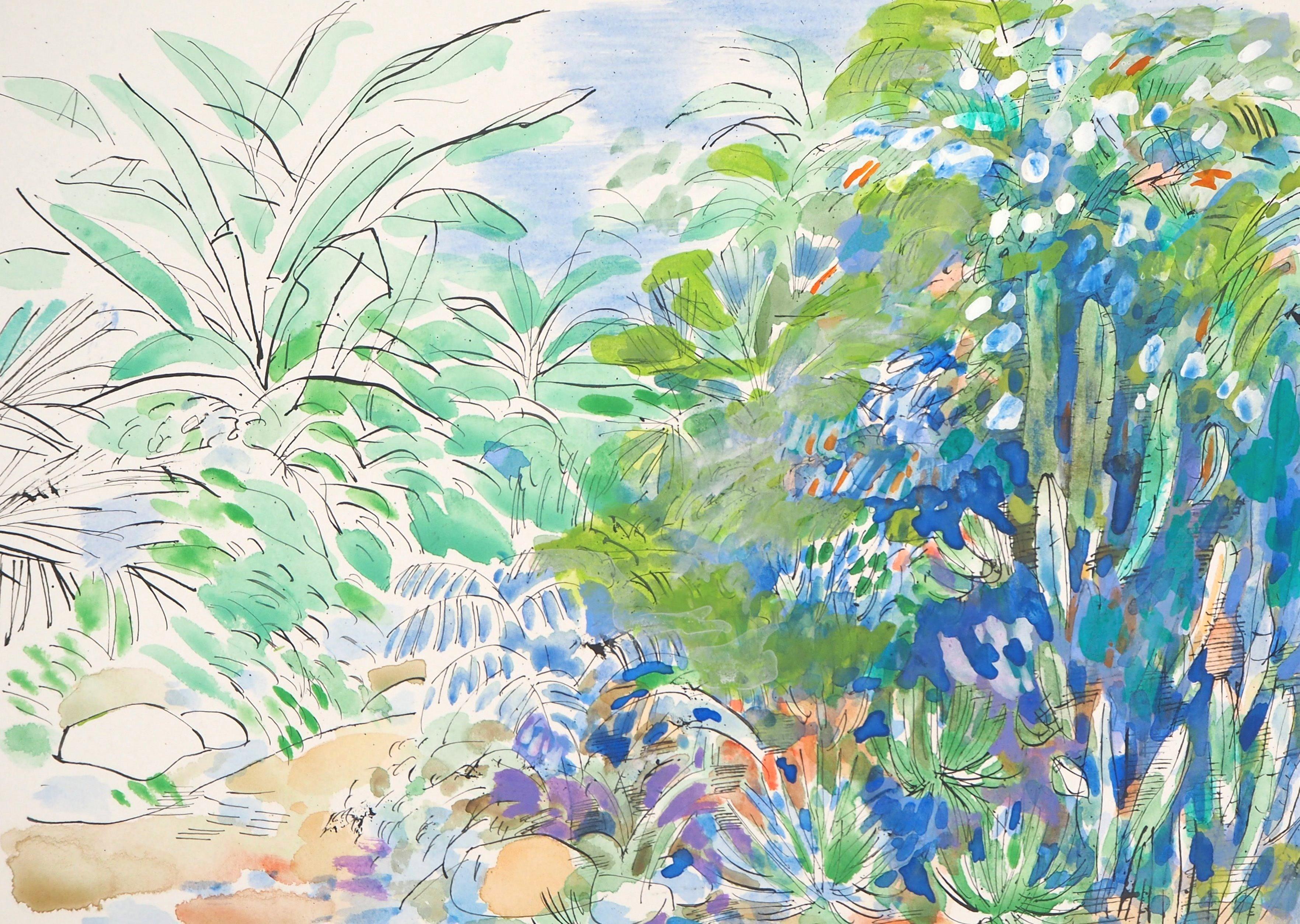rainforest painting 1957