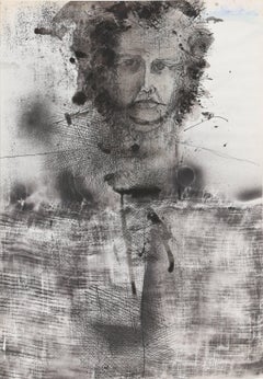 Self Portrait, dessin à l'encre de Josep Grau-Garriga, années 1970